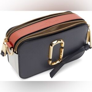 Marc Jacobs The Snapshot Crossbody Bag - Cylinder Grey Multi